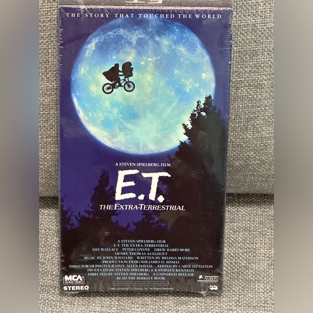 1982 Sealed E.T. The Extra-Terrestrial - A Steven Spielberg film